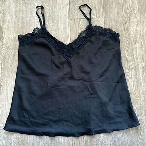 Black Silk Camisole